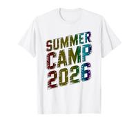 Kids Summer Camp 2026 Camping Chaos Coordinator Squad Nurse T-Shirt