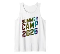 Kids Summer Camp 2026 Camping Chaos Coordinator Squad Nurse Tank Top