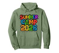 Kids SUMMER CAMP 2026 Camping Host Director Vibes My Besties Pullover Hoodie