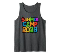 Kids Summer Camp 2026 Camping Host Director Vibes My Besties Tank Top
