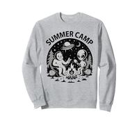 Kids SUMMER CAMP Alien Bigfoot Hiking Squad Director Nurse Sweatshirt
