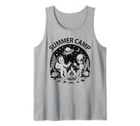 Kids Summer Camp Alien Bigfoot Hiking Squad Director Nurse Tank Top
