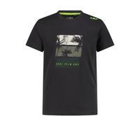 Kids' Summer Graphic T-Shirt CMP Noir 6 ans