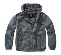 Kids' summer waterproof jacket Brandit Gris 15/16 ans