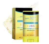 Kids Sun Cream Stick - SPF 30 Baby Sun Cream - Baby Sunscreen - Mineral Sunscreen Kids Broad Spectrum UVA/UVB - Protective Sun Block Sticks for Face - Ultraviolet, Refreshing and Non-sticky 15g