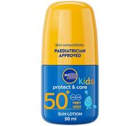 Kids Sun Lotion Roll on Spf 50 50ml - Provides Immediate Protection From Uv Rays - a Quickly Absorbed, Caring Roll on Suitable for All Skin Types - Long Lasting Moisturisation