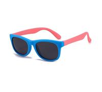 Kids Sunglasses Lightweight Polarised Sunglasses Trendy Oversized Sun Glasses for Holiday,festival,beach,everyday,sport,party Glasses Gifts for Kids （Dark Blue1, One Size
