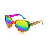 Kids Sunglasses Polarized Fashionable Heart Frame Sunglasses for Baby Children Girl Outdoor Summer Party A8AXFGMJ