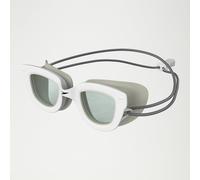 Speedo Unisex-Youth Sunny G Sea Seasiders Swimming Goggles | Anti-leak | Stylist Design | Kids Holiday Goggles, White/Grey, One Size