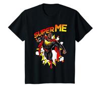 Kids Super ME Superhero Comic Boys Action Graphic T-Shirt