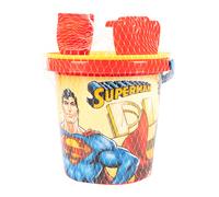 Kids Superhero Sand Bucket And Spades