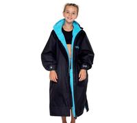 Kids' surf poncho Dryrobe Advance Noir 10/13 ans