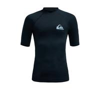 Quiksilver Surf T-Shirt Everyday - Short Sleeve UPF 50 Lycra - Boys Size 10 Black