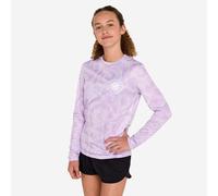 Kids’ Surfing Long Sleeve Uv-protection T-shirt - 100 Vibes Parme