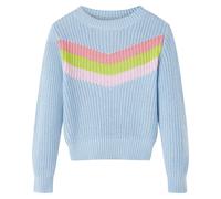 Kids' Sweater Children Toddler Pullover Kids' Sweatshirt Knitwear Knitted Blue v
