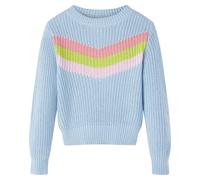 Kids' Sweater Children Toddler Pullover Kids' Sweatshirt Knitwear Knitted Blue v
