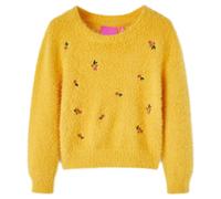 Kids' Sweater Knitted Ochre 140