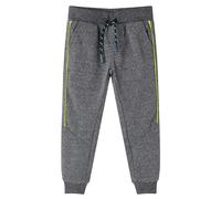 Kids' Sweatpants Toddler Children's Trousers Sports Tracksuit Grey Melange vidaX