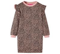 Kids' Sweatshirt Dress Medium Pink 92