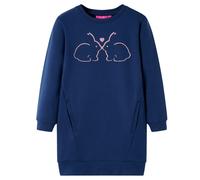 Kids' Sweatshirt Dress Navy 116