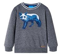Kids' Sweatshirt Long Sleeves Toddler Children Tops Pullover Top Fox Print vidaX
