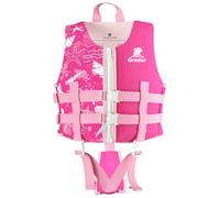 Kids Swim Vest with Adjustable Strap, Grestar Toddler Swimming Training Vest Buoyancy Float Jacket for Boys Girls Age 2-9 Years/15-35KG
