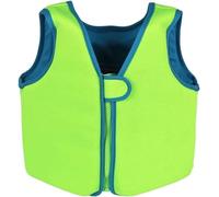 Kids Swim Vest with Front Zipper Design for Easy Use, Life Jacket Ideal for Swimming Lessons and Beach Activities(Groen,XL(7-9 Years))
