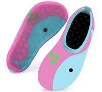 Kids Swim Water Shoes for Girls Toddlers Baby Aqua Socks for Kids Quick Dry Pool Beach Barefoot Children(Pink Whales 22/23
