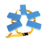 Kids Swimming Belt - EVA Foam Safety Training Aid, Aquatic Float Belt 75g | Adjustable Waist Buoyancy Device Five Pad Flotation Support For Boys Girls Water Aerobics Pool Lessons