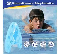 Kids Swimming Board | Swimming Practice Aid,Anti-Slip Swim Board | for Beginners Professionals Kids Adults Fitness Enthusiasts Water Aerobics Summer Camp Backyard Pool Club School