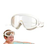 Kids Swimming Goggles - PC Lens Adjustable Strap 18x6x5cm 7.09x2.36x1.97in | Anti-UV Leakproof Pool Goggles, No Nose Bridge Design for Boys Girls | Diving, Swimming, Training, Water Sports, Summer