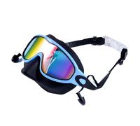 Kids Swimming Goggles - Swim Goggles, Kids Anti-Fog Wide View With Nose Cover Earplugs | Gear For Age 3-14 Boys Girls Pool Beach Snorkeling Diving Water Sports Summer Vacation Outdoor Trave
