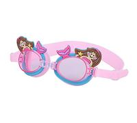 Kids Swimming Goggles, Swimming Goggles for Kids Swimming Goggles with Earplug Pc Anti Fog Len + Silicone Len Ring Glasses Strap Cute Cartoon Kid Swimming Glasses for Children (#1)