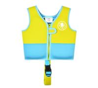 Kids Swimming Life Jacket, Adjustable Flotation Vest for Water Safety, UPF50+ Sun Protection Swim Aid, Toddler Learning Swim Vest(Yellow,M (4-6 ans))