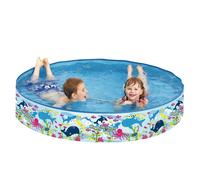 Kids Swimming Paddling Pool Childrens Pool Rigid Wall Play Sea Life Summer