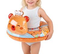 Kids Swimming Pool Floats, Inflatable Raft Capybara Design, Portable Durabled PVC Blow Up Float for Bath Beach Tub Shower Summer Outdoor Play, Cute Pool Accessory for Girls Boys