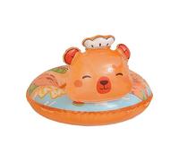 Kids Swimming Pool Floats | Raft Ring with Cartoon Capybara Design | Kids Inflatable Pool Float - for Summer Outdoor Beach Bath Tub Shower Play Boy Girl