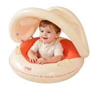 Kids Swimming Pool Floats - Sun Protection Raft Ring with Canopy | Kids Water Float | for Shower Bath Tub Beach Summer Outdoor Play Girl Boy