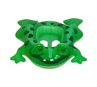 Kids Swimming Ring Float - Cute Frog Animal Inflatable Pool Toy, Lightweight Water Play Support | Soft Grip Stable Balance Feature For Beach Poolside Leisure, Garden Splash Activity, Holiday