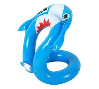 Kids Swimming Vest - Inflatable Float Swim Vest for Kids | Shark Swimming Ring Floaties with Adjustable Safety Buckle for Boys Girls River Beach Lake Pool Games Summer