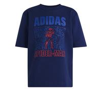 adidas Unisex Kids Marvel Spider-Man TEE, Dark Blue/Off White, 9-10 Years