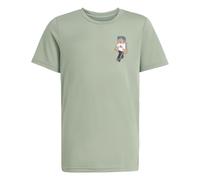 adidas Unisex Kids Minecraft Training T-Shirt, Silver Green, 15-16 Years