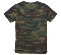 Brandit Kids T-Shirt, Color: woodland, Size: 134/140