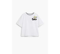 Kid's T-shirt Desigual Home Vs Visitors Blanc 9/10 ans
