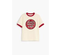 Kid's T-shirt Desigual The Mickey Mouse Club Blanc 13/14 ans