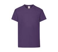 Kid's T-shirt Fruit of the Loom Original Violet 12/13 ans