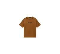 Kid's T-shirt Napapijri New Box Logo Marron 4 ans