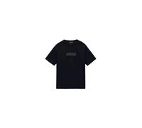 Kid's T-shirt Napapijri New Box Logo Noir 8 ans