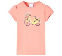 Kids' T-shirt Neon Coral 116