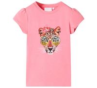 Kids' T-shirt Neon Pink 116